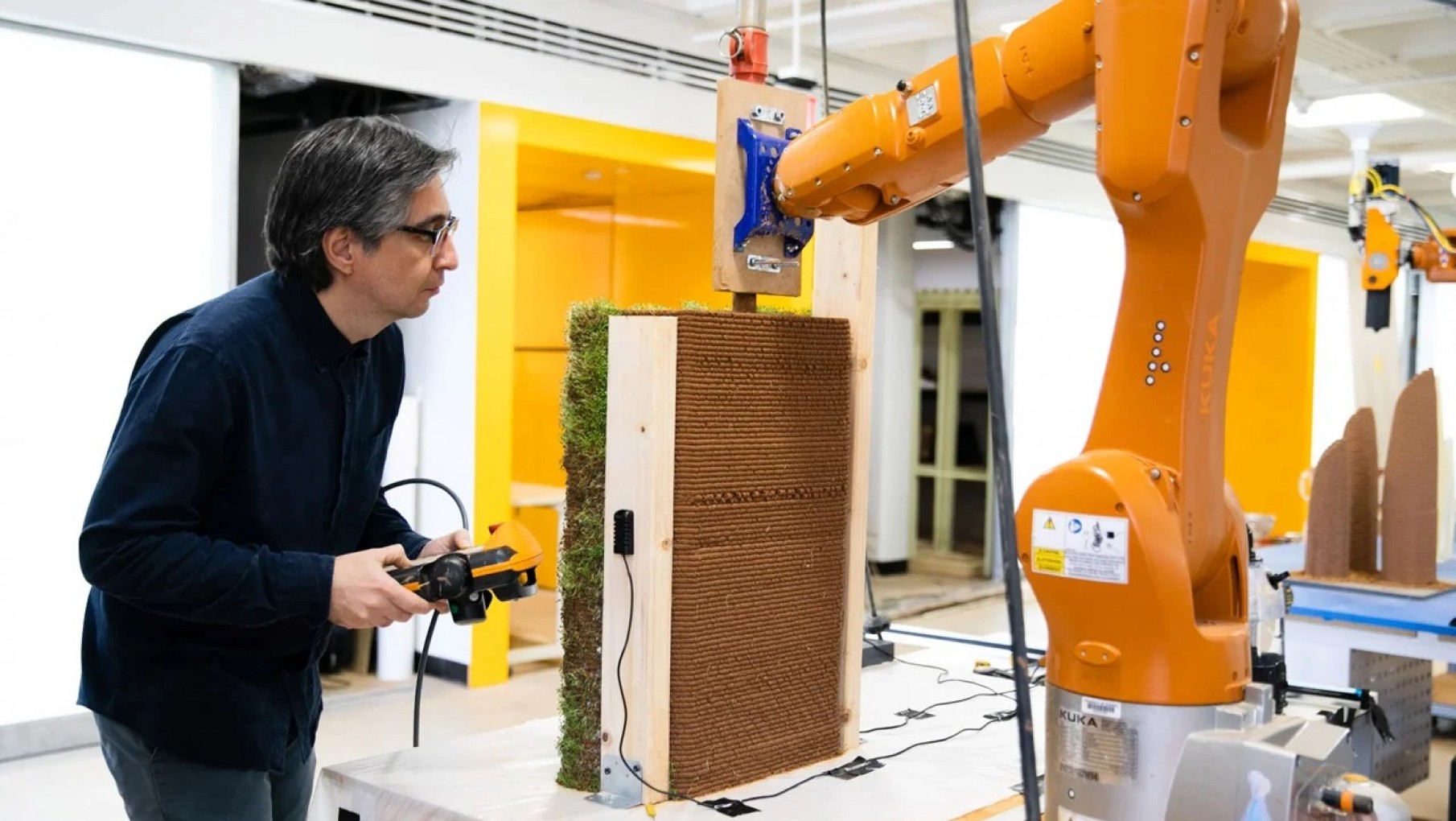 Impresión 3D sin límite: investigadores crean un increíble muro verdes